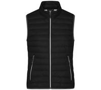 James & Nicholson Damen Daunen Bodywarmer JN1137 black/silver M