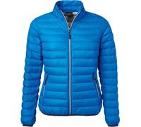 James & Nicholson Damen Daunenjacke Stepp-Jacke JN1139 cobalt/silver XL