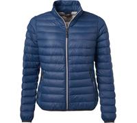 James & Nicholson Damen Daunenjacke Stepp-Jacke JN1139 indigo blue/silver L
