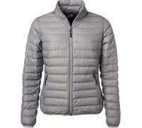 James & Nicholson Damen Daunenjacke Stepp-Jacke JN1139 silver melange/graphite M