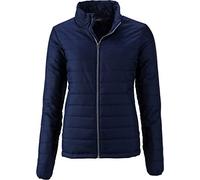 James & Nicholson Damen Steppjacke Jacke Ladies' Padded Jacket JN1119, Gr. 36 (Herstellergröße: M), Blau (Navy)