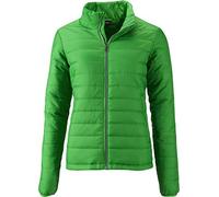 James & Nicholson Damen Ladies' Padded Jacket Jacke, Grün (Green), 34 (Herstellergröße: S)