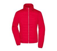James & Nicholson Damen Steppjacke JN1119, rot, Größe S (Outdoorkleidung & Freizeitkleidung)