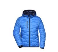 Ladies' Padded Jacket Gesteppte Jacke mit DuPont™ Sorona® Wattierung (nachwachsender, pflanzlicher Rohstoff) blau, Gr. S