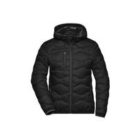 James & Nicholson Damen Steppjacke Sorona® JN1155, schwarz, Größe S (Outdoorkleidung & Freizeitkleidung)