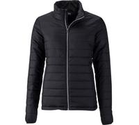 James & Nicholson Damen Steppjacke JN1119, schwarz, Größe S (Outdoorkleidung & Freizeitkleidung)