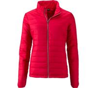 James & Nicholson Damen Steppjacke JN1119, rot, Größe L (Outdoorkleidung & Freizeitkleidung)