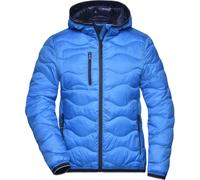 Ladies' Padded Jacket Gesteppte Jacke mit DuPont™ Sorona® Wattierung (nachwachsender, pflanzlicher Rohstoff) blau, Gr. X