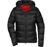 Damen Steppjacke "JN1167" - James & Nicholson Black/Red S