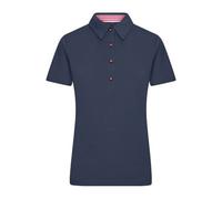 Damen Poloshirt Trachtenlook "JN715" - James & Nicholson Navy/Red-White XXL