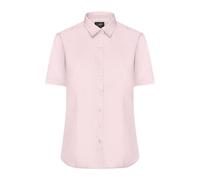 James & Nicholson Damenbluse Poplin Kurzarm JN679, pink, Größe XS (Arbeitshemd & Arbeitsshirt)