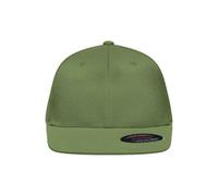 Myrtle Beach Unisex 6-Panel Flexfit Flat Peak Kappe Flache Cap MB6184 olive S/M (56/57 cm)
