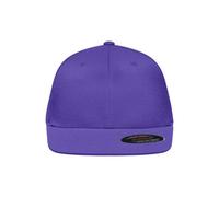 James & Nicholson Flexfit® Flatpeak Cap MB6184, purpur, Größe L/XL (Anstoßkappe & Schutzmütze)