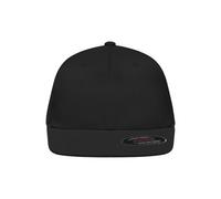 James & Nicholson Flexfit® Flatpeak Cap MB6184, schwarz, Größe L/XL (Anstoßkappe & Schutzmütze)