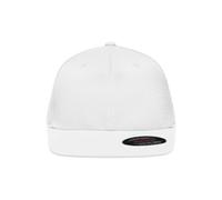 Flexfit Flat Peak Cap "MB6184" - myrtle beach White S/M