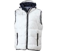 James & Nicholson Herren Bodywarmer 'Maritim' JN1076 white/navy M
