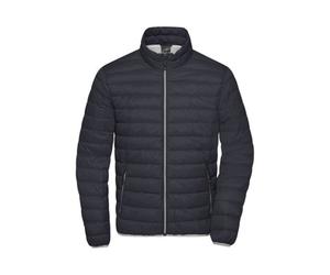 James & Nicholson Herren Daunenjacke JN1140, graphit/silber, Größe M (Winterjacken)