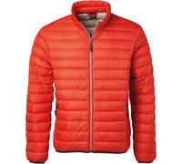 James & Nicholson Herren Daunenjacke Stepp-Jacke JN1140 burnt orange/silver 3XL