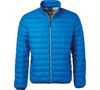 James & Nicholson Herren Daunenjacke Stepp-Jacke JN1140 cobalt/silver 3XL