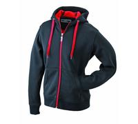 James & Nicholson Herren Jacke Doubleface Jacket, Gr. XXX-Large, Schwarz (black/red)