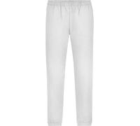 Men's Jogging Pants Jogginghose aus formbeständiger Sweat-Qualität weiß, Gr. M