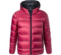 James & Nicholson Herren Kapuzen Daunenjacke Stepp-Jacke JN1152 red/black 3XL