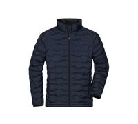Men's Modern Padded Jacket Leichte, modische Steppjacke aus recyceltem Polyester blau, Gr. S