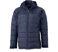 James & Nicholson Herren Outdoor Hybrid Jacke Stepp-Jacke JN1050 navy M
