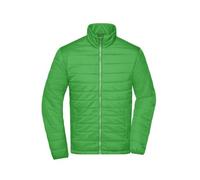 James & Nicholson Herren Steppjacke JN1120, grün, Größe L (Outdoorkleidung & Freizeitkleidung)