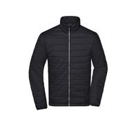 James & Nicholson Herren Steppjacke JN1120, schwarz, Größe M (Outdoorkleidung & Freizeitkleidung)