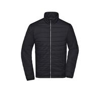 James & Nicholson Herren Steppjacke JN1120, schwarz, Größe XL (Outdoorkleidung & Freizeitkleidung)