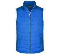 James & Nicholson Herren Steppgilet Bodywarmer JN1136 royal 3XL