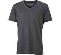 James & Nicholson Herren T-Shirt Mens Heather M,- black-melange