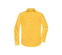 Langarm Hemd "JN678" yellow L