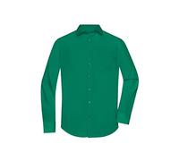 Langarm Hemd "JN678" - James & Nicholson Irish-Green M