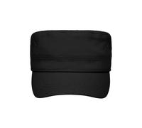 James & Nicholson Kinder Military Cap MB0718, schwarz, Einheitsgröße (Anstoßkappe & Schutzmütze)