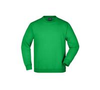 James & Nicholson Kinder Sweatshirt Rundhals JN040K, farn-grün, Größe XL (Outdoorkleidung & Freizeitkleidung)