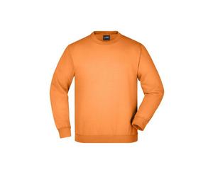 James & Nicholson Kinder Sweatshirt Rundhals JN040K, orange, Größe S (Outdoorkleidung & Freizeitkleidung)