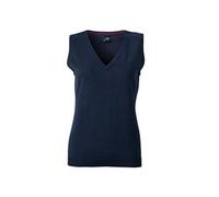 JAMES & NICHOLSON Klassischer Baumwoll-Pullunder M,Navy