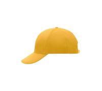 6 Panel Cap Laminated "MB016" - myrtle beach Gold-Yellow