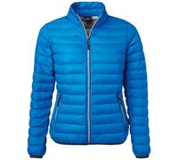 James & Nicholson leichte, klassische Daunenjacke JN1139 Gr. L cobalt/silber