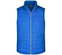 James & Nicholson leichte, wattierte Steppweste JN 1136 Gr. M royal