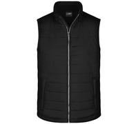 James & Nicholson leichte, wattierte Steppweste JN 1136 Gr. M schwarz