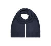 Melange Scarf Basic Eleganter Strickschal aus Melange-Garnen blau, Gr. one size