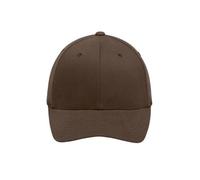 James & Nicholson Original Flexfit® Cap MB6181 ohne Verschluss, dunkelbraun, Größe S/M (Anstoßkappe & Schutzmütze)