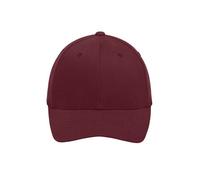 Original Flexfit® Cap Trendiges 6 Panel Cap ohne Verschluss rot/weinrot, Gr. S/M
