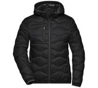 James & Nicholson Steppjacke mit Wattierung Damen JN1155 Gr. S schwarz