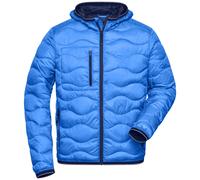 Steppjacke wattiert "JN1156"-James & Nicholson® blue/navy 3XL