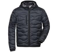 James & Nicholson Steppjacke mit Wattierung Herren JN1156 Gr. XL graphite/camouflage
