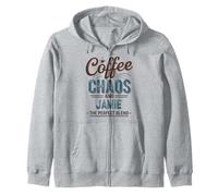 Jamie Personalized Cute Coffee Girls Jamie Name Kapuzenjacke